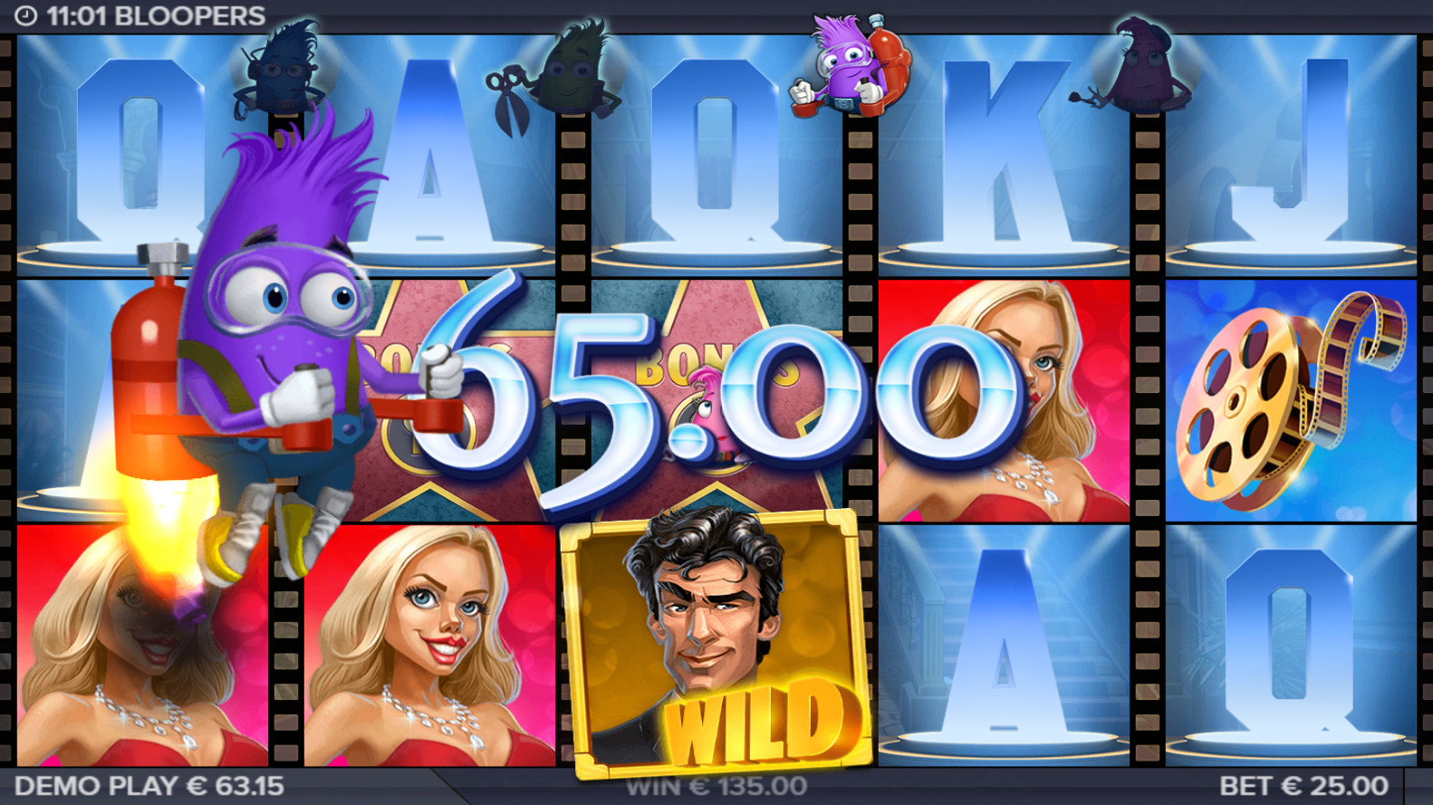 Bloopers video slot`